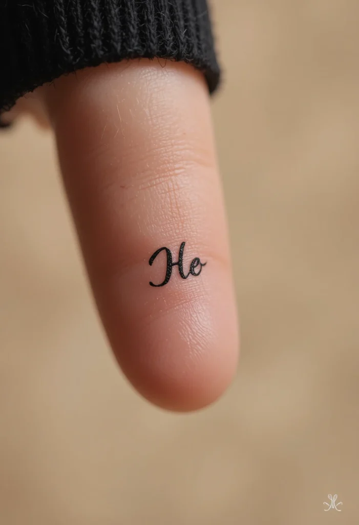 Initials or a Single Letter