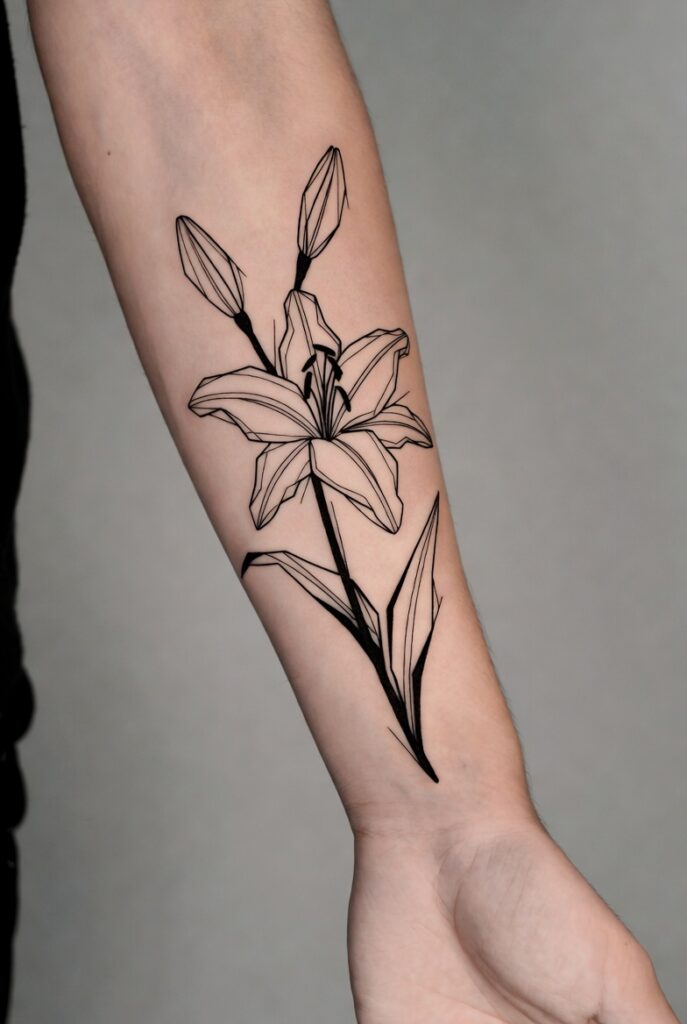 Geometric Lily