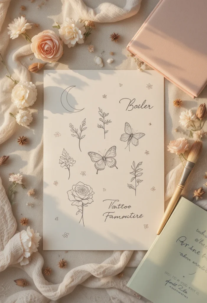Delicate Floral Sprigs
Feminine Tattoo