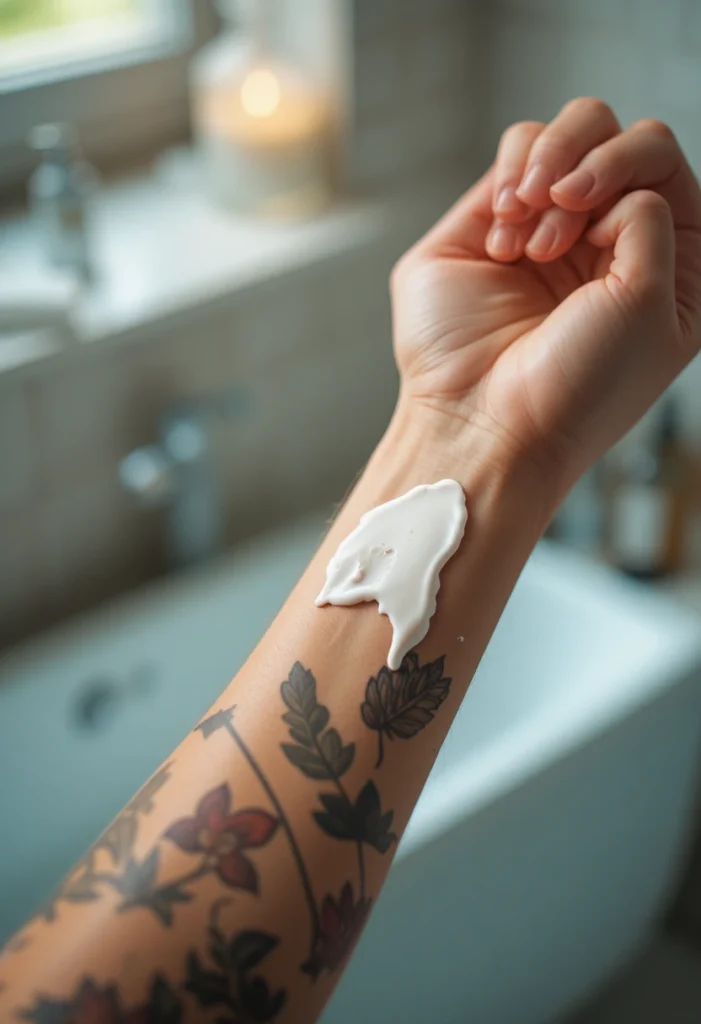 Skip Tanning Beds Completely
Fading Tattoo