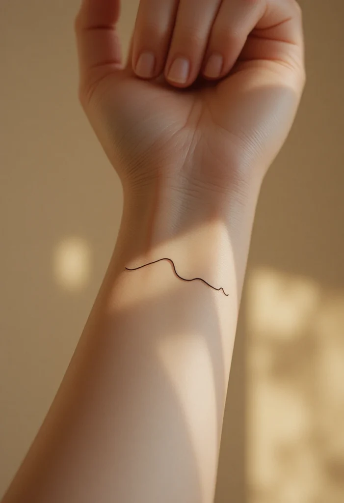 Single-Line Wave