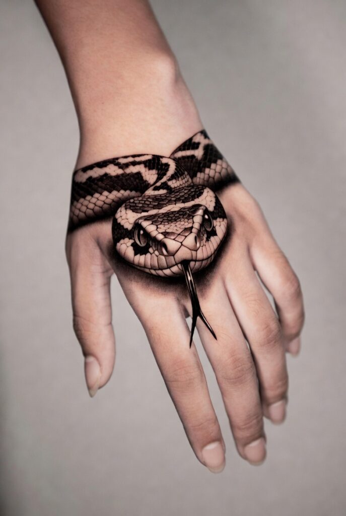 Two-Headed Snake for Duality