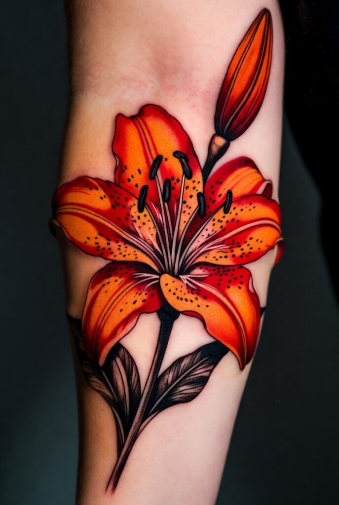Tiger Lily in Full Color