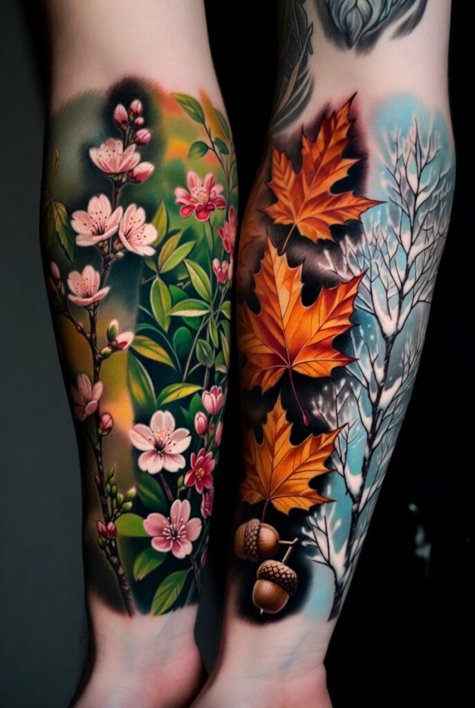 Four Seasons Sleeve