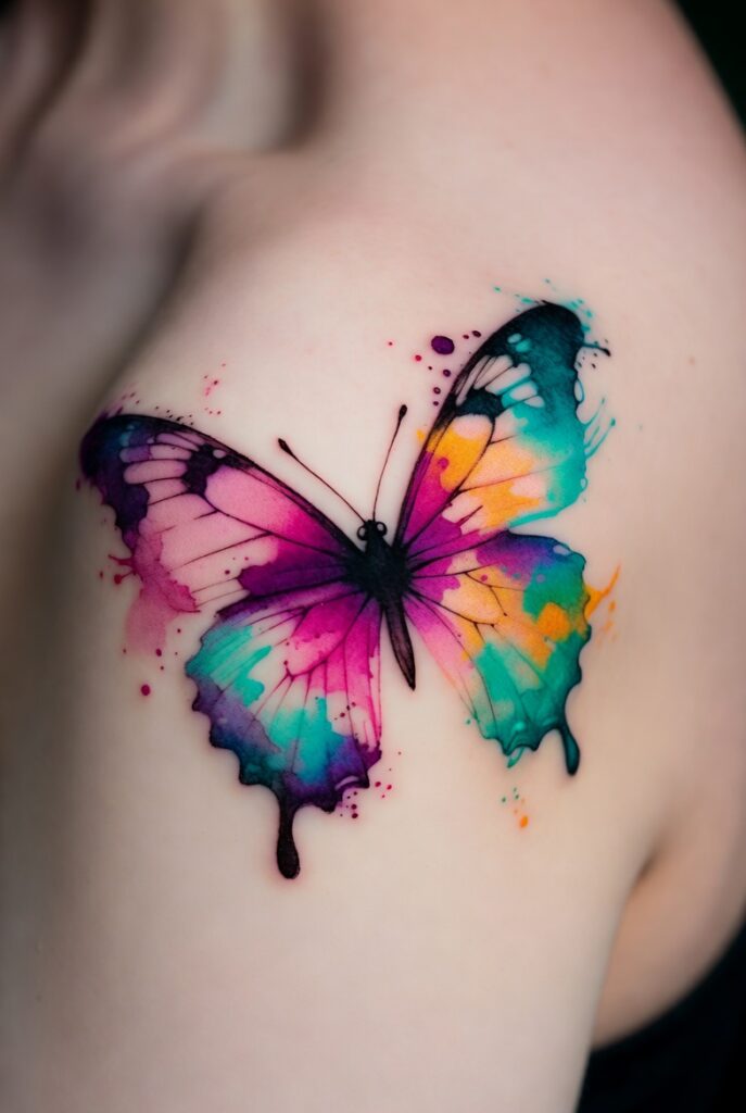 Watercolor Butterflies