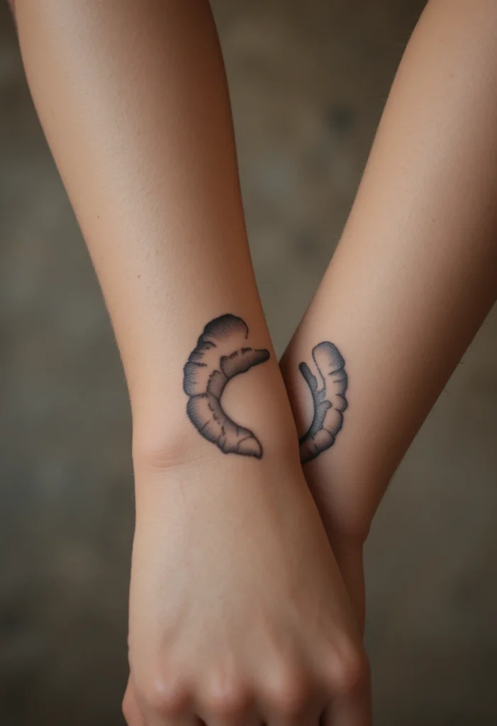  Linked Hands Silhouette