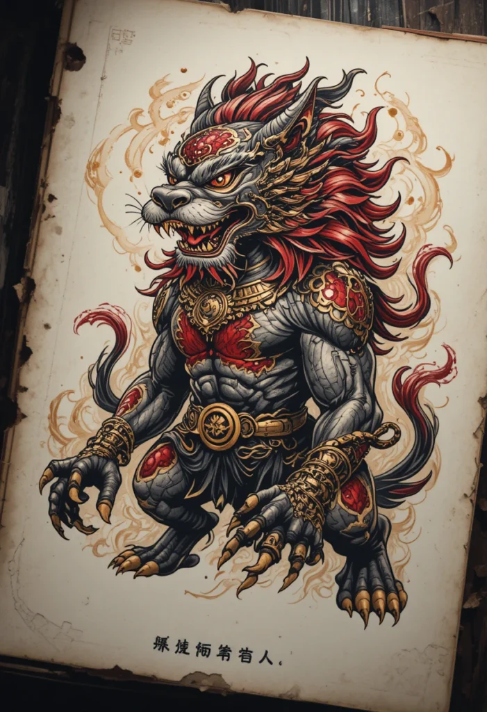 Foo Dog (Karajishi) Guardian Piece