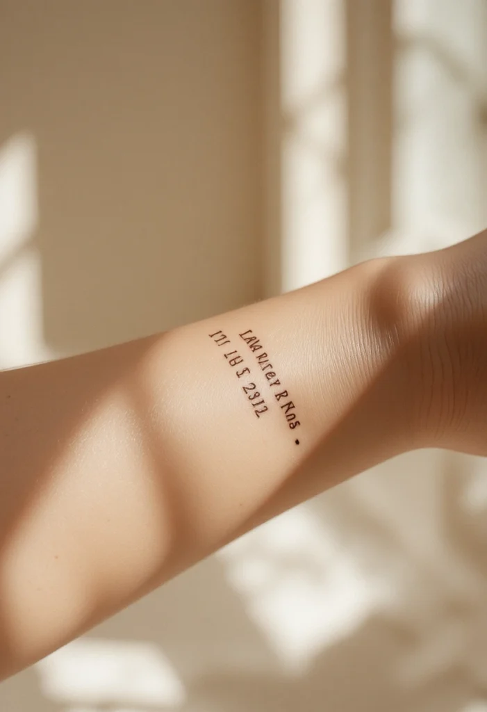 Coordinates or Roman Numeral Date