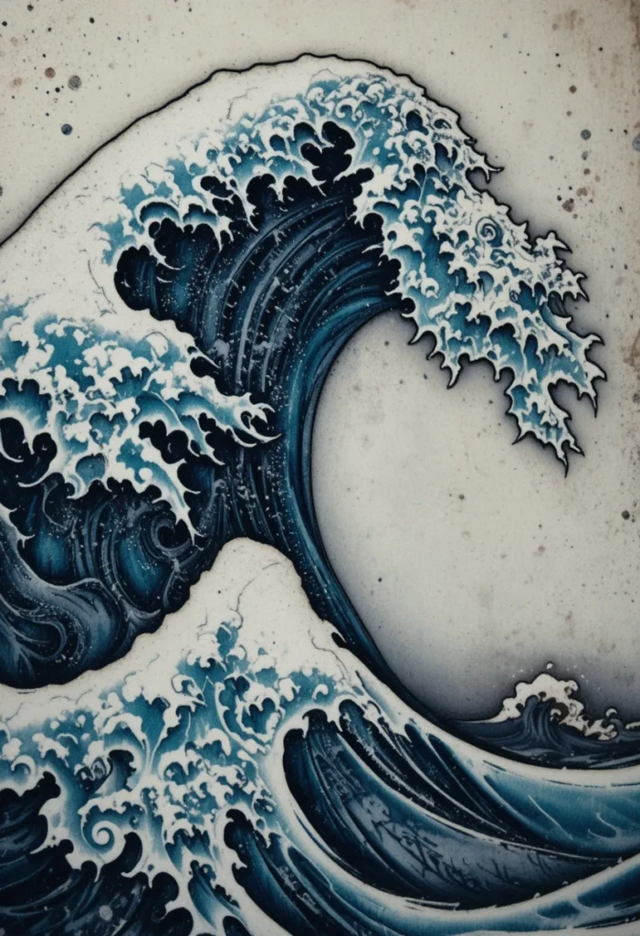 The Great Wave (Nami) Panel