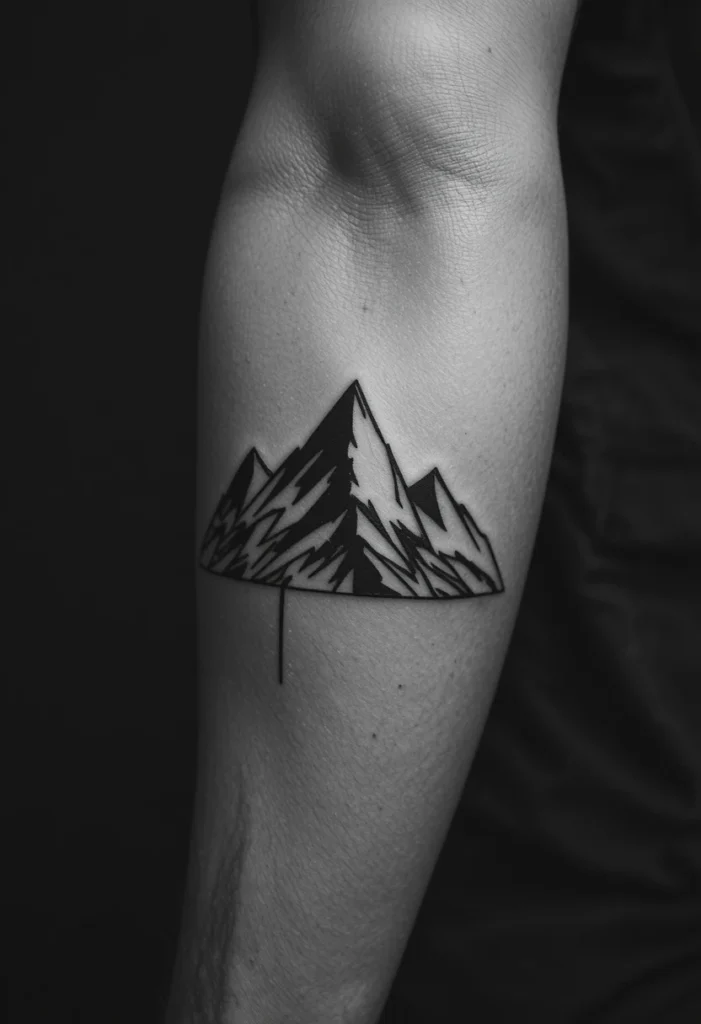 Geometric Mountain Range