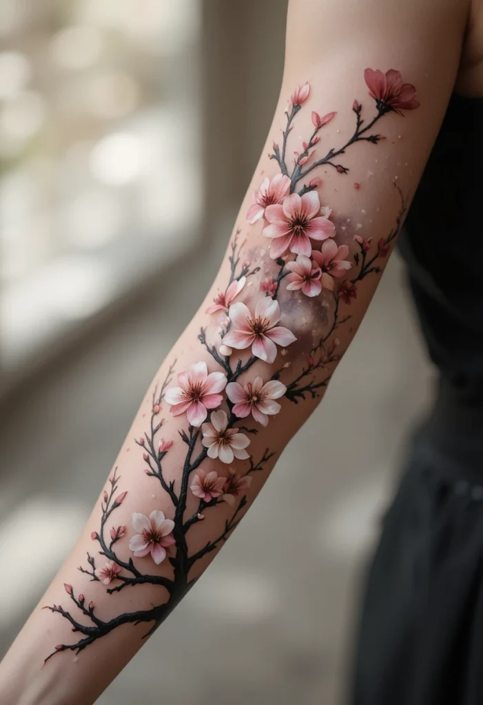 Cherry Blossom Wind Sleeve