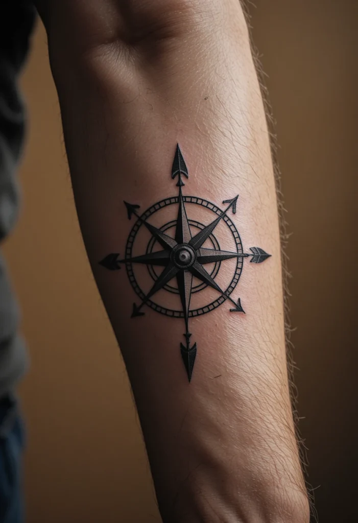  A Compass or Arrow on the Forearm