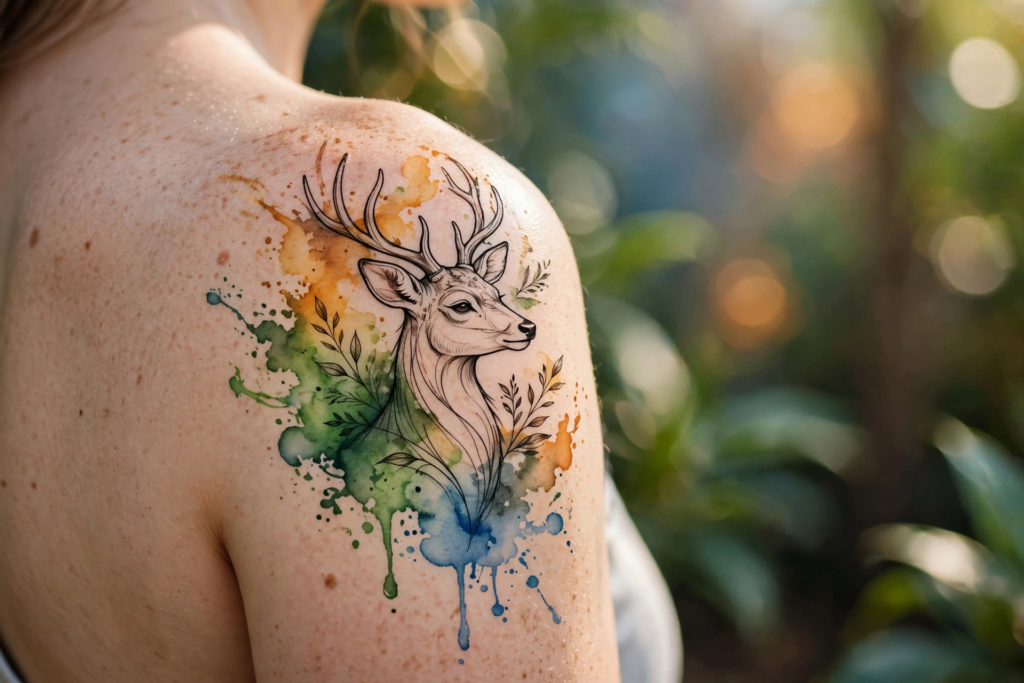 3. Fawn Tattoo