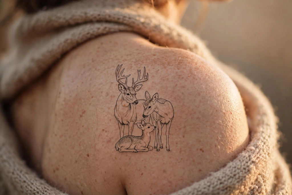 8. Minimalist Deer Silhouette