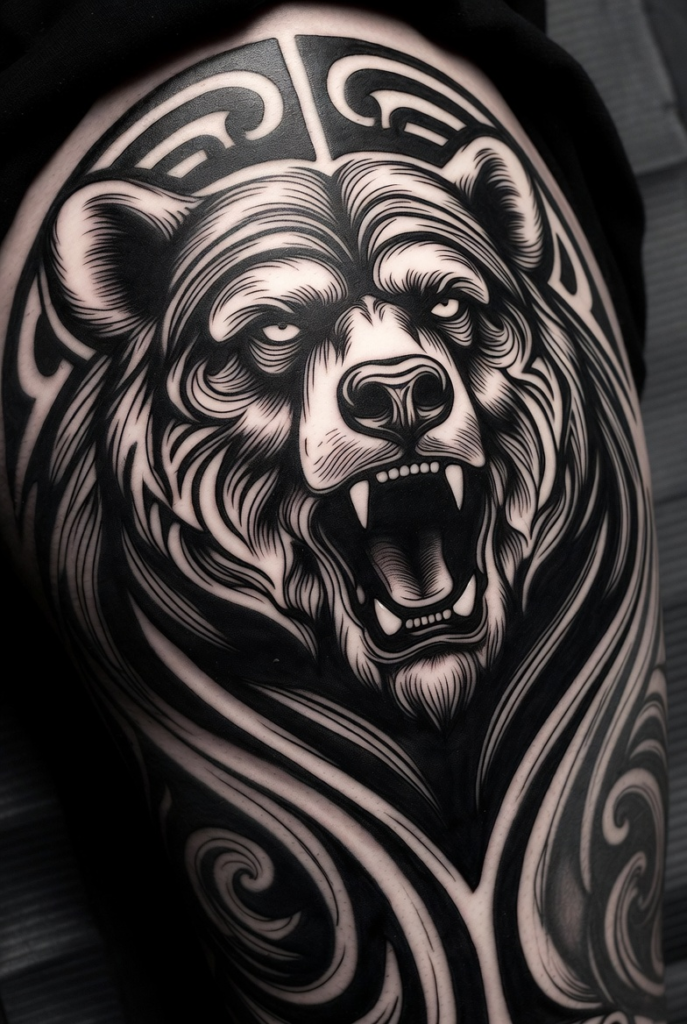 5. Bear Paw or Claw Print