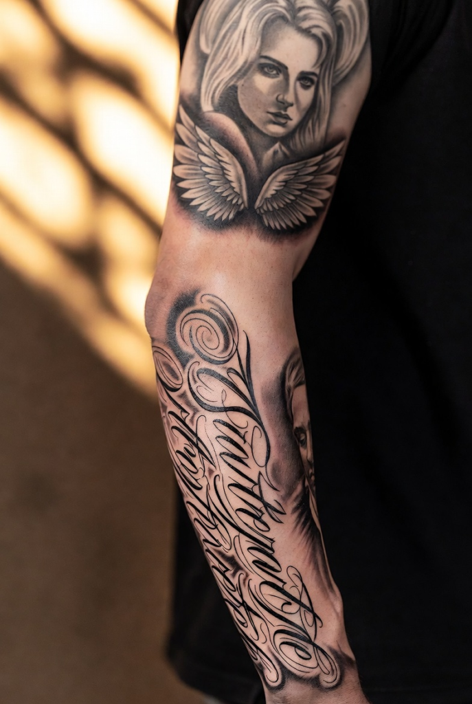 Best Placements for Men's Memorial Tattoos