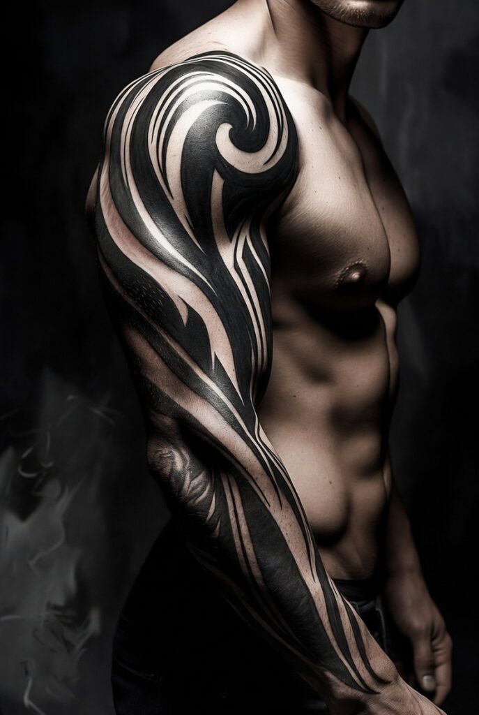Tribal-Inspired Sleeve