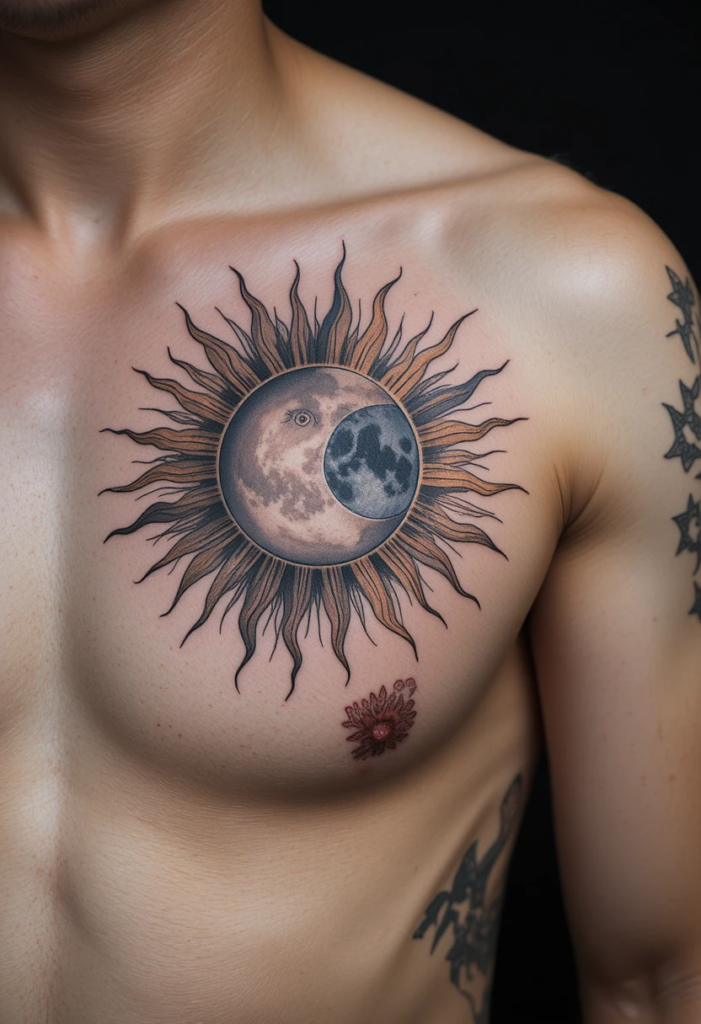 11. Moon Phases Framing a Portrait or Date