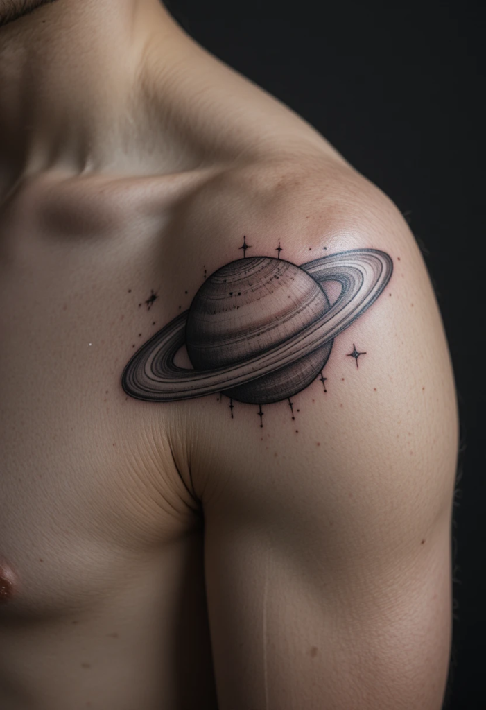 1. The Full Galaxy Sleeve
Space Tattoo