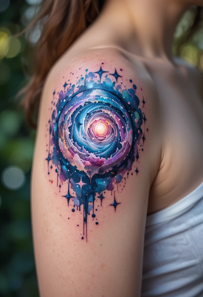 6. Rocket Ship Launch
Space Tattoo
