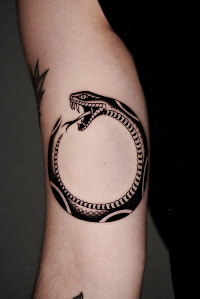nake and Koi Fish