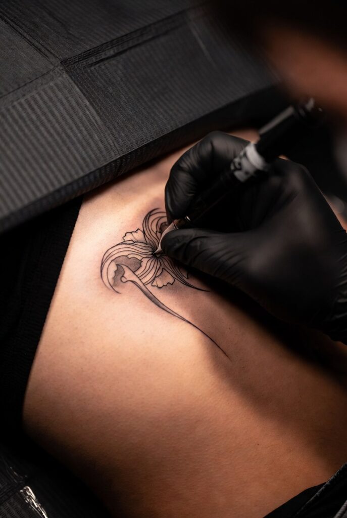 Underboob and Sides of the Ribcage