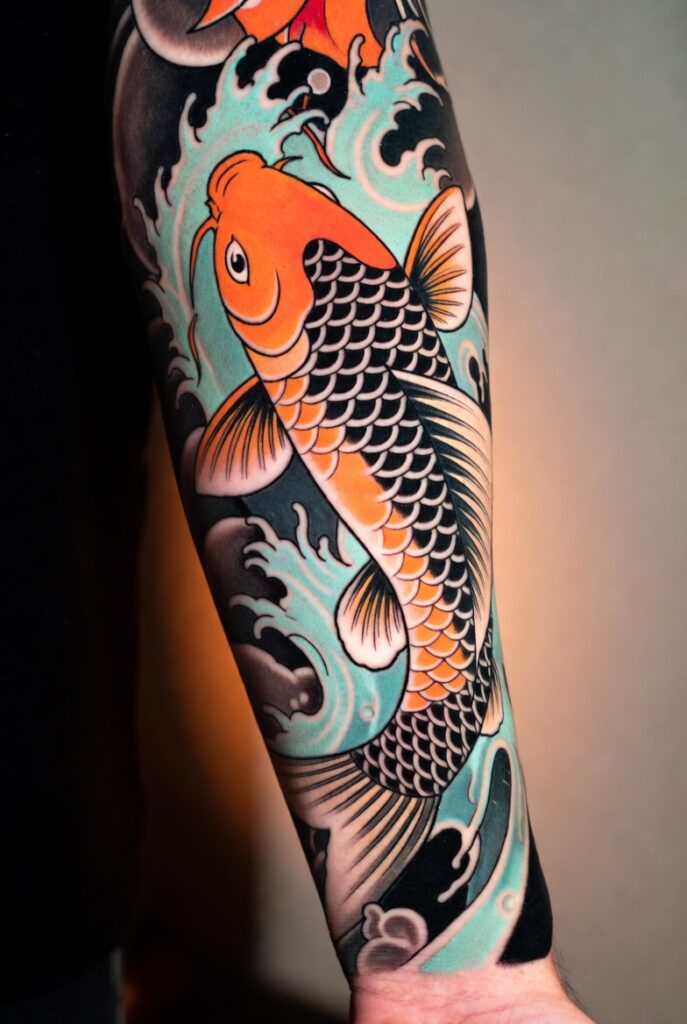 The Classic Dragon Sleeve
Japanese Sleeve Tattoo Ideas