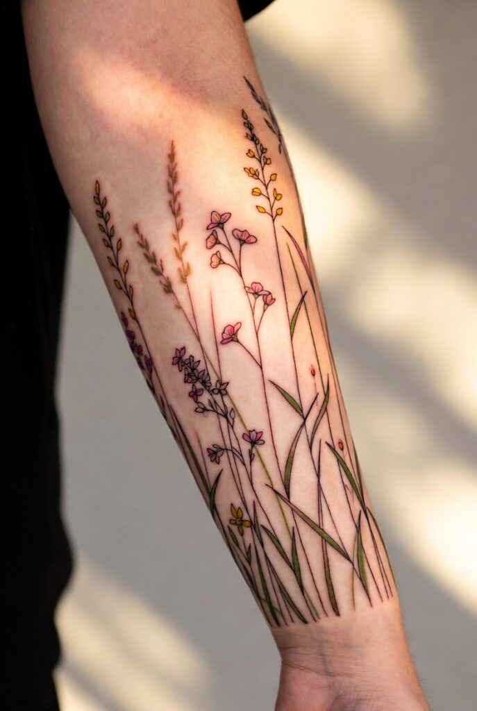 Waterfall and River Sleeve