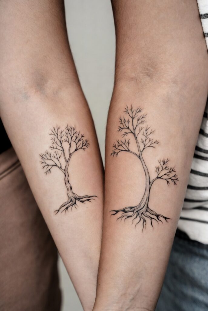 One Tree, Two Branches