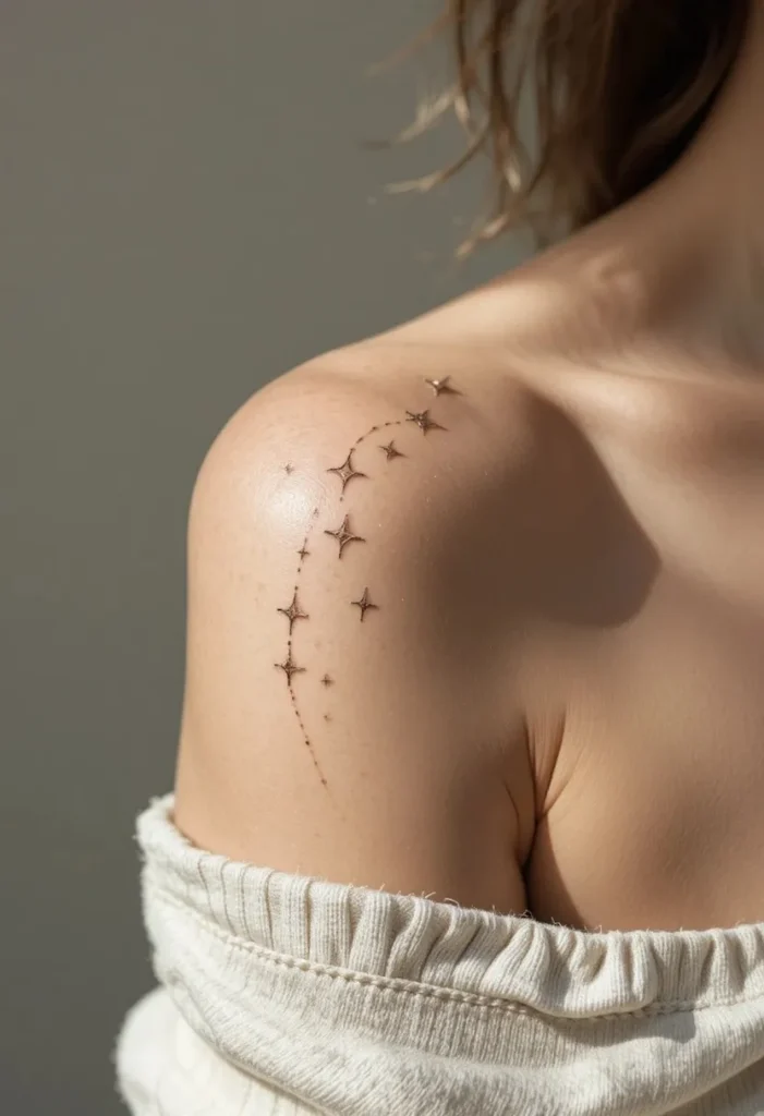 Three Cascading Stars