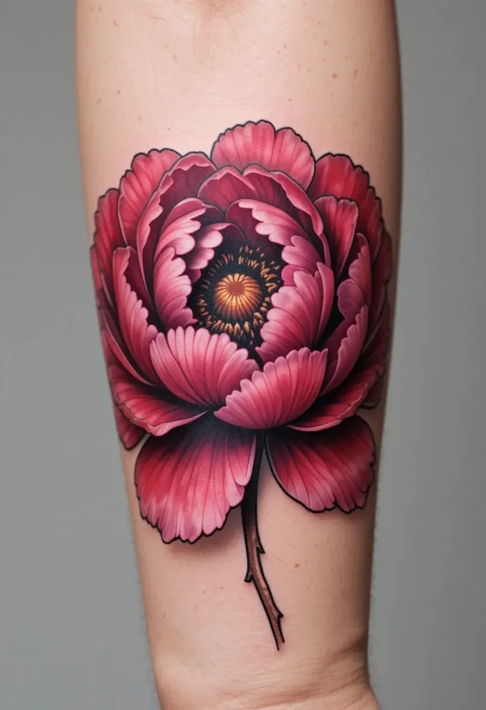 Peony or Lotus Bloom
