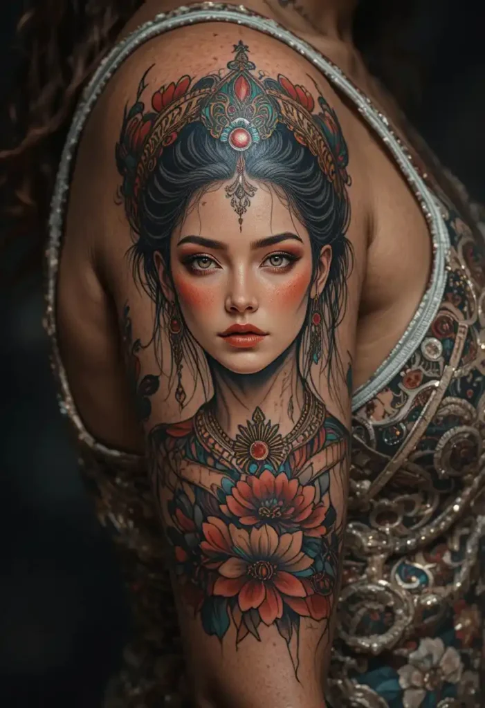 Stylized Female Portrait