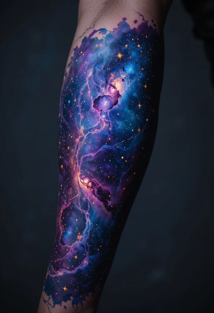 Galaxy & Nebula Sleeve