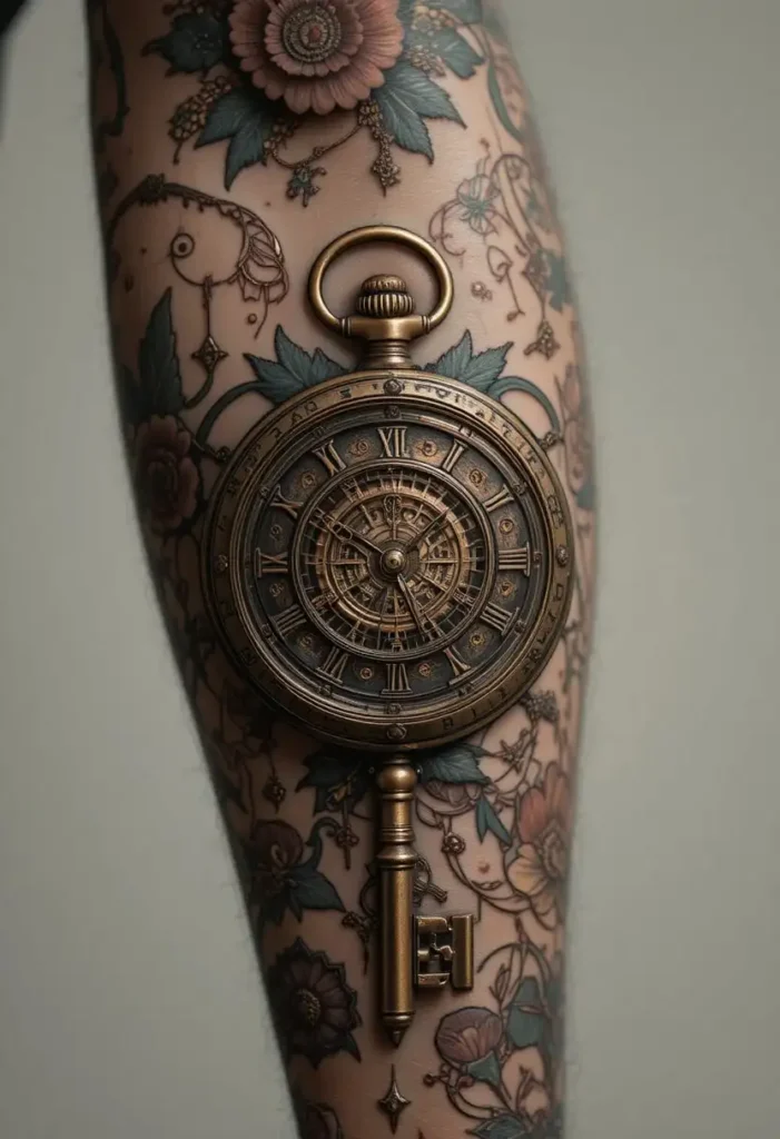 Pocket Watch or Antique Key