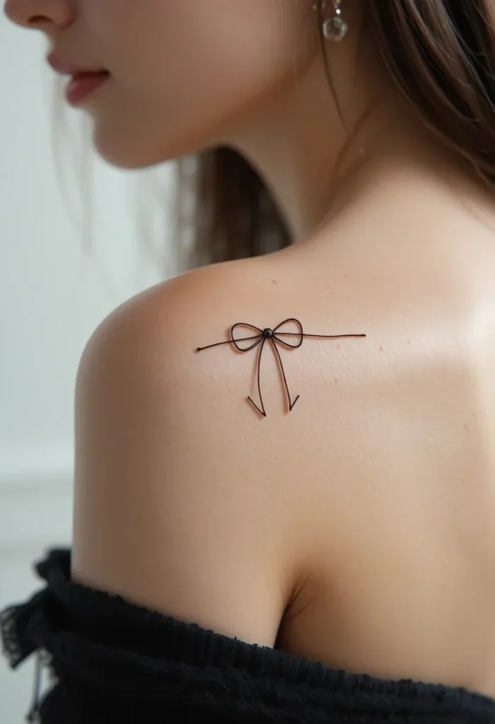 A Bow Tattoo
