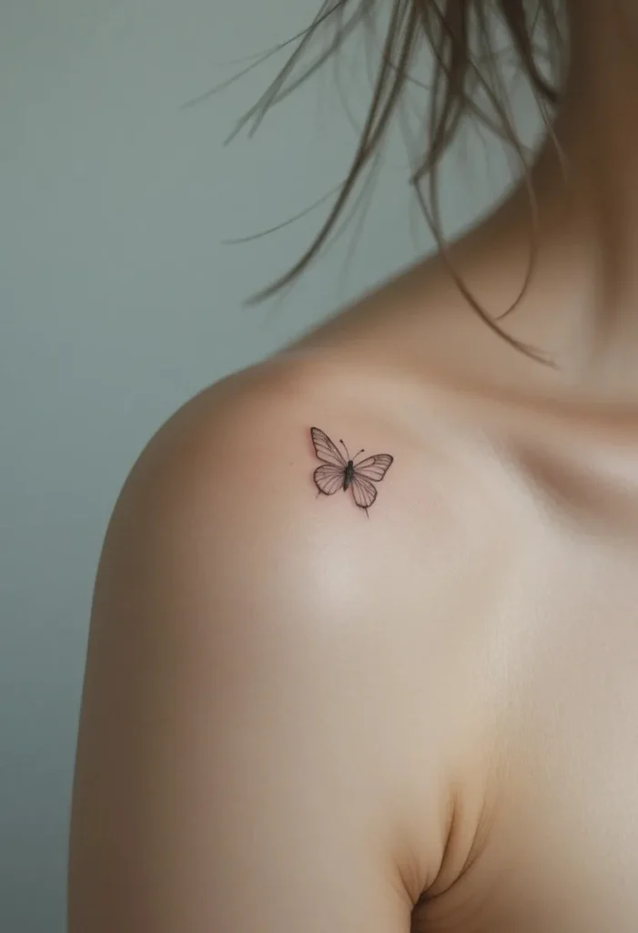A Tiny Butterfly in Flight