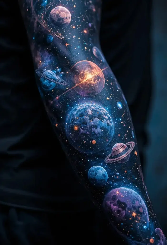 Space & Planet Sleeve