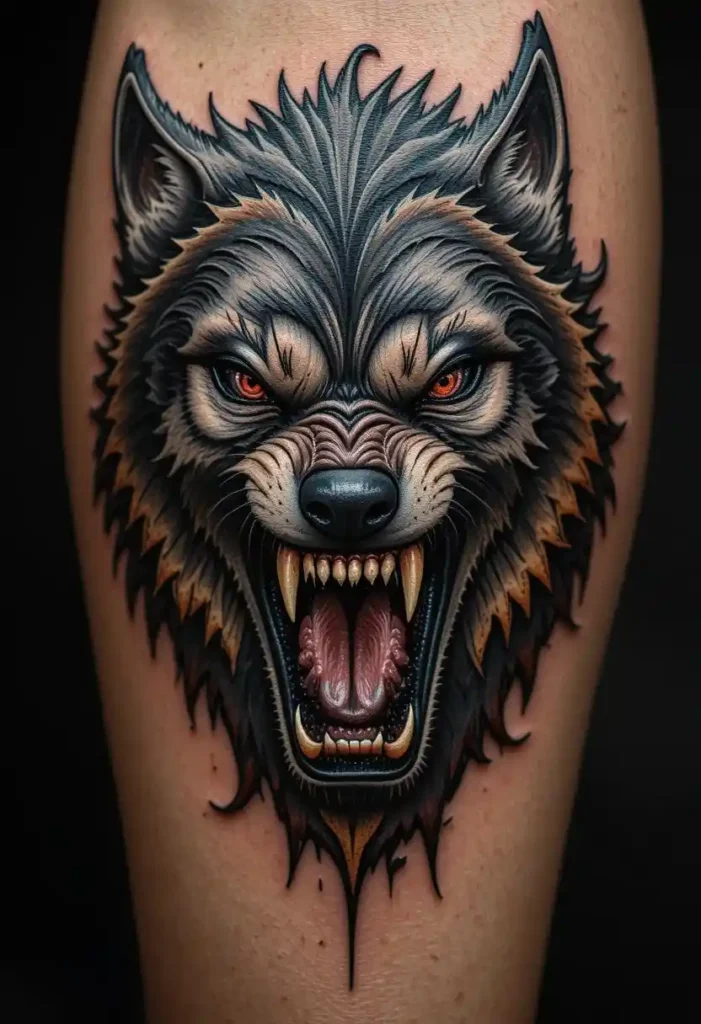 Snarling Wolf