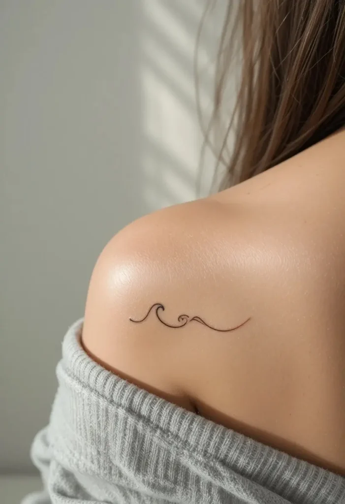 A Tiny Wave Line
