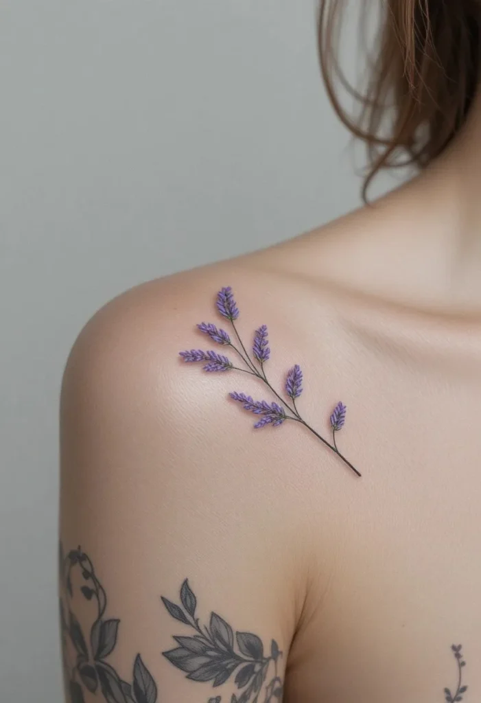A Dainty Sprig of Lavender